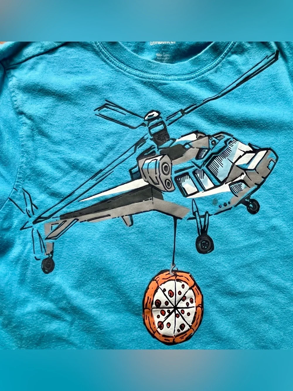 2pc Kid’s Fun Food Tees sz7